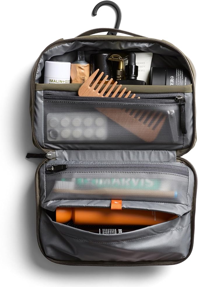 Bellroy Hanging Toiletry Kit 3L, Travel Toiletry Bag - SeaKelp | 3L hanging toiletry bag for men and women, designed for travel - Image 4