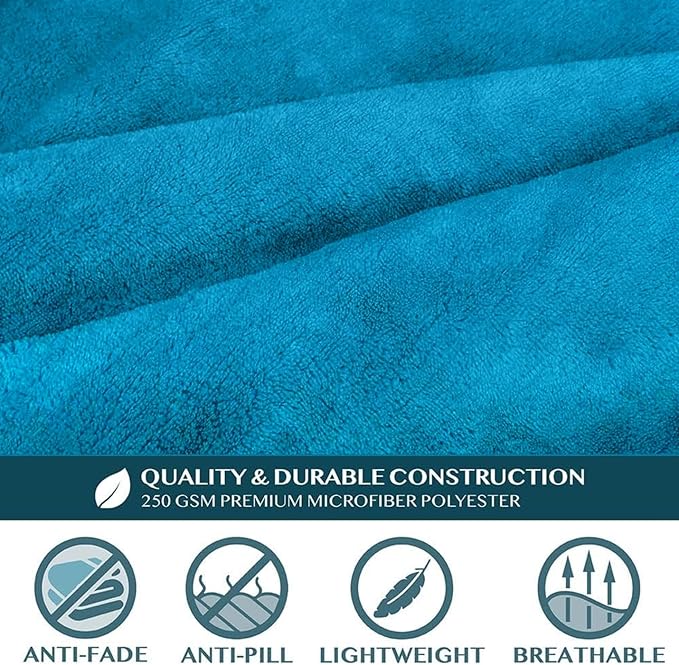 PAVILIA Wearable Blanket with Sleeves for Adult Women Men, Cozy Fleece Warm Wrap Throw with Arms, Gifts for Christmas, Wife - Image 7