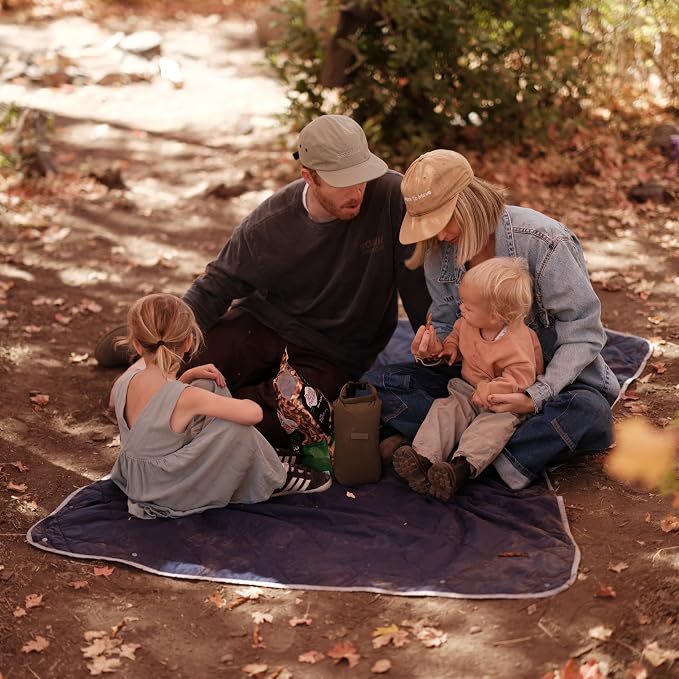 Gravel Layover Travel Blanket – Ultra-Light Compact Blanket for Camping and Outdoor Adventures - Down Alternative Portable Travel Blanket for Layovers & Road Trips (Spruce) - Image 7