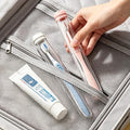 MOPMS Toothbrush Travel Case 2PK, Leak-Proof Clear Holder | Durable crystal clear toothbrush case with leak-proof design. Keeps brushes clean for travel, camping and home use by MOPMS
