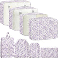 Packing Cubes for Travel - 8 Set Luggage Organizer Bags for Family, Mesh Breathable Packing Cubes for Suitcases Durable Travel Essentials Bags Set by YEEYAA