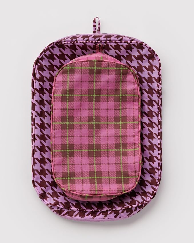 BAGGU Packing Cube Set - Check Mix - Image 4