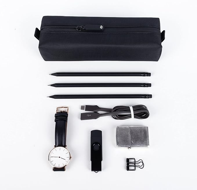 Comfyable Small Toiletry Bag for Men, Slim Mini Toothbrush Bag, Dopp Kit Bag - Image 5