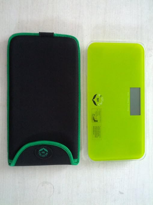 NewlineNY Green Mini Bathroom Travel Scale with Protection Sleeve, SBB0719MLG+101BG - Image 7