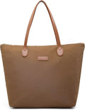 Water Resistant Light Weight Nylon Tote Bag Handbag by NNEE