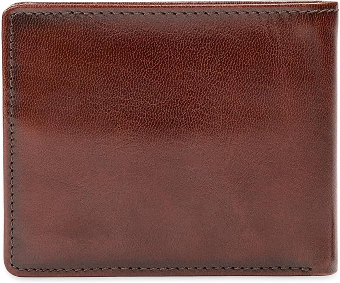 Dockers Men's Bifold Leather Wallet - Thin Slimfold RFID Blocking Security Smart Extra Capacity - Image 3