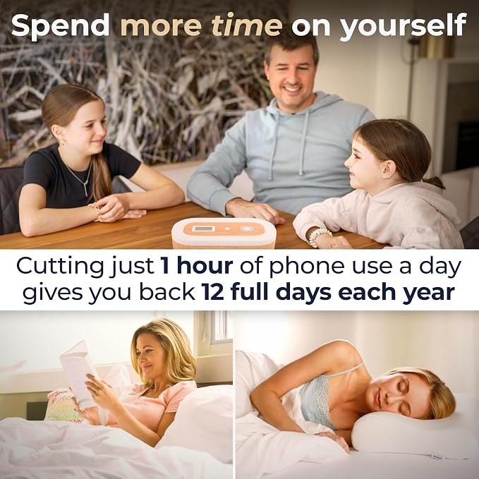 Mindsight Timed Lock Box | Unplug from Phones, Video Games, Social Media, Snacks & Cravings | 3 Modes based on Willpower | Easy to Use | Out of Sight ~ Out of Mind | Boost Your Mental Wellness - Image 6