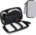 Ginsco Hard Shell Protection Case Electronic Accessories Organizer Pouch for MacBook Air/pro Adapter Chargers Cables Power Bank, for Sandisk Portable SSD Flash Disk SD Card,Compact Travel Tech Case by Ginsco