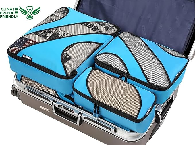 BAGAIL 6 Set Packing Cubes,Travel Luggage Packing Organizers - Image 5