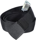 ElevateTech Travel Money Belt, Hidden Money Pouch Security Waist Wallet | with Secret Compartment, Anti-Theft, Nylon, with Zinc Alloy Buckle, for Business Travel, Daily Working, Gift for Dad by Unknown