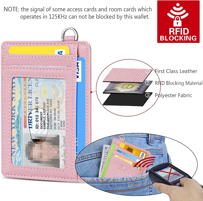 FurArt Slim Minimalist Wallet RFID Credit Card Holder for Men | slim minimalist compact rfid id window thin - Image 5