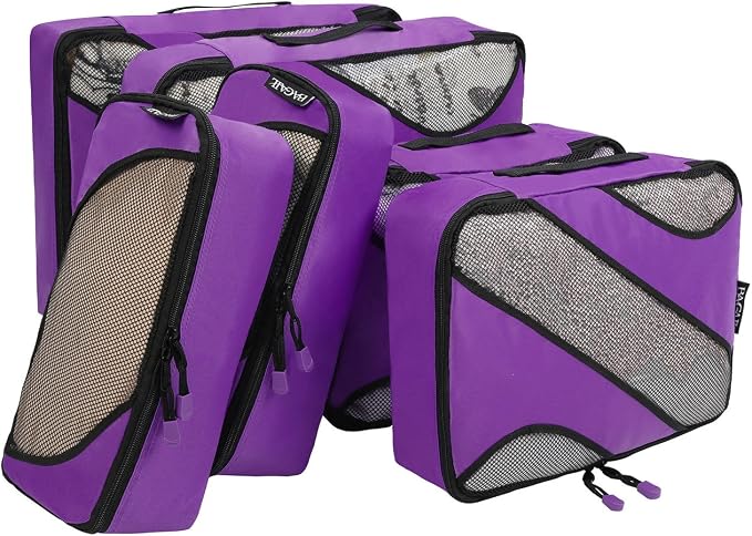 BAGAIL 6 Set Packing Cubes,Travel Luggage Packing Organizers - Image 4