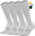 BRISIRA Coolmax Cooling Compression Socks for Women 2 Pairs Knee High 15-20 mmHg Arch Support for Nurse Pregnancy Flying | 2 Pair, Arch Support, Anti Blister, Breathable, Moisture Wicking, Cushioned, Flying, Nurses, Pregnancy, Travel by BRISIRASWIMWORLD