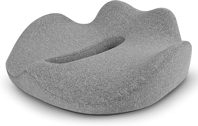 Extra-Dense Memory Foam Seat Cushion – Ergonomic Design for Pain Relief, Posture Support & Pressure Reduction – Experience All-Day Comfort by Lincoln Marketplace by Unknown
