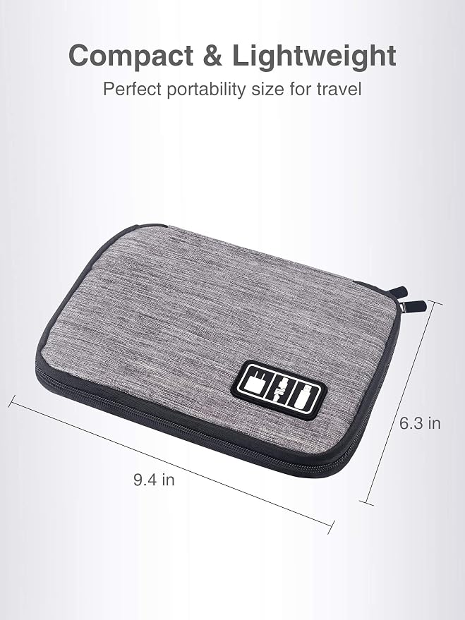 Cord Organizer Bag, Travel Cable Organizer Bag, Electronic Organizer Travel Case for Chargers and Cords, Tech Bag & Charger Case, Flying Essentials for Electronics Items/USB,etc - Image 4