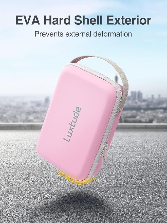Tech Organizer Travel Case, Portable Electronics Organizer | Hard Shell Zipper Case for Charging Cables, Power Banks and Other Travel Essentials (External Size 8.5 x 5.9 x 2.5 Inch) - Image 4