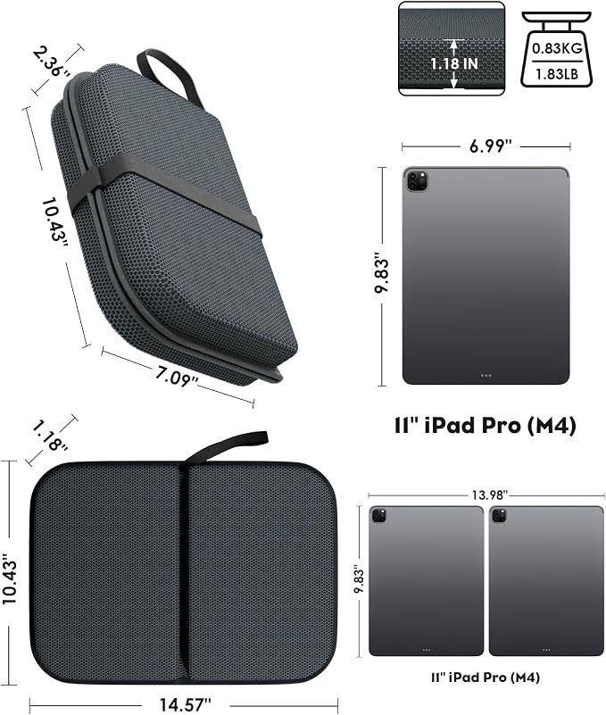 WISIMMALL Gel Seat Cushion, Portable Travel Cushion for Long Sitting, Thick & Foldable, 14.5" x 10.5" Large Size Chair Seat Cushion for Office Chair Car Wheelchair, Relief Sciatica Coccyx Pain - Image 3