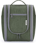 Narwey Small Hanging Travel Toiletry Bag Cosmetic Make up Organizer for Women and Men (Medium, Army Green) by Narwey