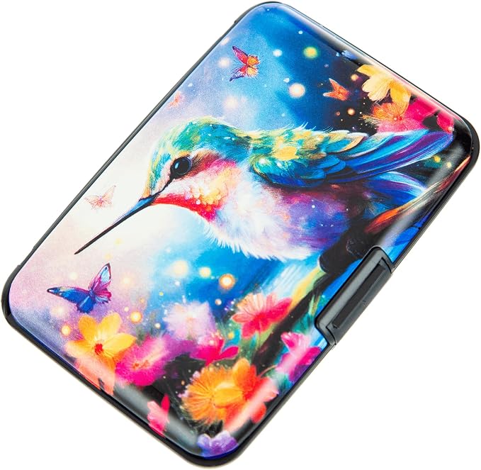 Credit Card Holder Small RFID Blocking Wallet Business Metal Slim Mini Aluminum Hard Case for Women Men by Kaabao