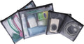 Travelon Set of 4 Mesh Pouches, Gray, 9.5 x 12.75 x 0.5 by Travelon
