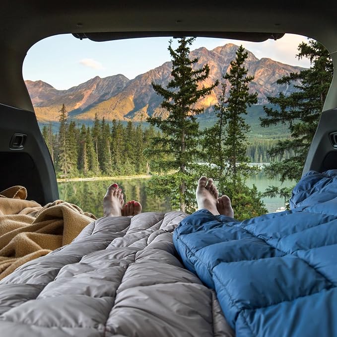 Camping Blanket, Puffy Blanket Lightweight Windproof Water Resistant for Outdoors,Hiking, Backpacking,Beach,Car,Picnic,Stadium - Image 6