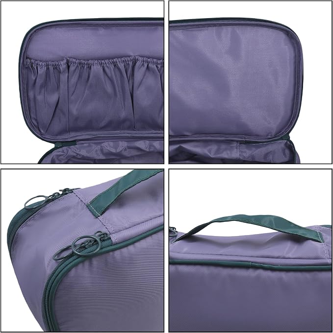 Portable Underwear Bra Storage Bag Waterproof Travel Organizers Multi-Layer Toiletry Packing Cube - Image 4