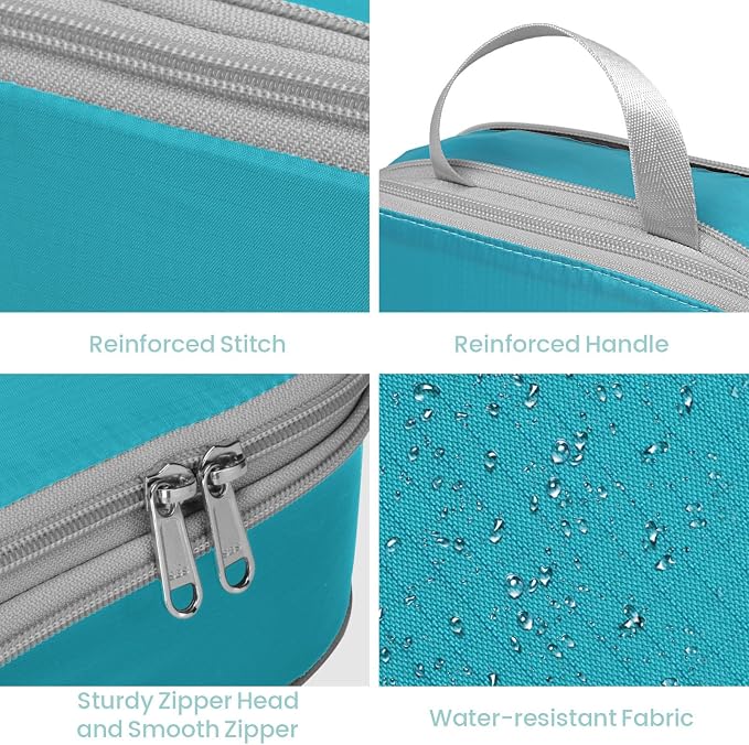 Cambond Compression Packing Cubes for Travel - 4 Set Organizer, Multi-color | 4 Set Keep Clothes Sorted, Easy to Find with Color-Coded Sizes, Compression Zip Design, Lightweight, Luggage Space Tidy - Image 8