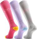 FITRELL 3 Pairs Compression Socks for Women and Men 20-30mmHg-Circulation Support Socks by FITRELL