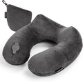 Rewondah Inflatable Travel Pillow for Sleeping Airplane - Inflatable Neck Pillow for Traveling on Plane with Washable Cover, Blow up Neck Travel Pillow for Airplanes, Cars - Portable and Comfortable by Rewondah