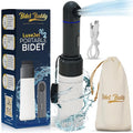 LuxeJet V2 Portable Bidet for Travel with 350mL Built-in Bottle | Electric Handheld Rechargeable Personal Cleaning Sprayer, IPX7 Waterproof, 400mAh Battery USB Type-C Charging, Obsidian Drift by BidetBuddy%E2%84%A2