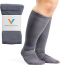 Viasox Compression Socks for Women and Men, Knee High Socks 12-15 mmhg Circulation Support for Flight, Travel by Viasox