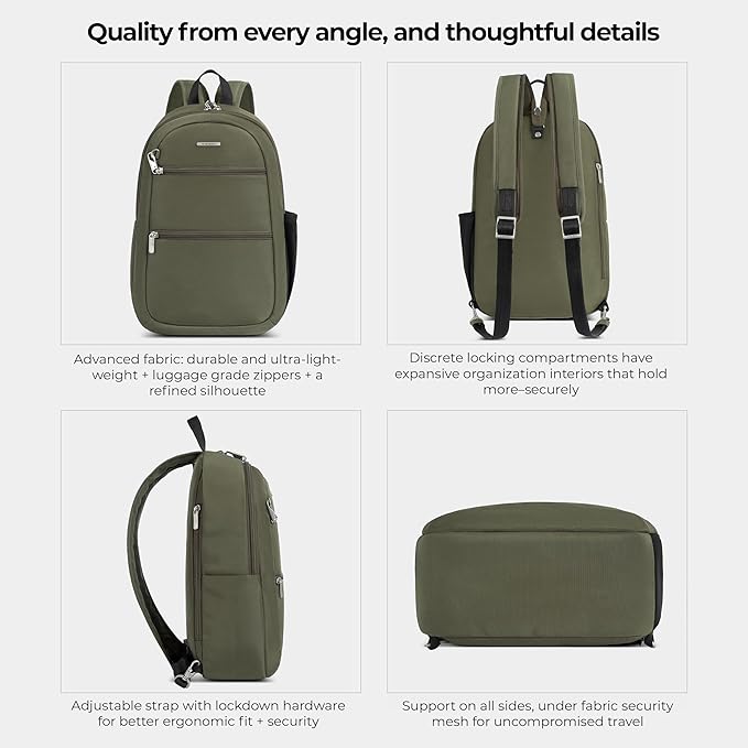 Travelon Anti-Theft Classic Convertible Sling Backpack - Image 6