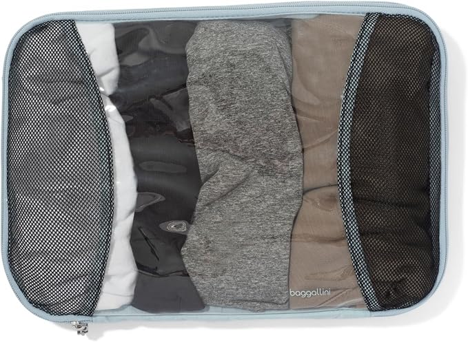 Baggallini Compression Cube 3-piece set - Lightweight Compression Packing Cubes for Travel - Image 8