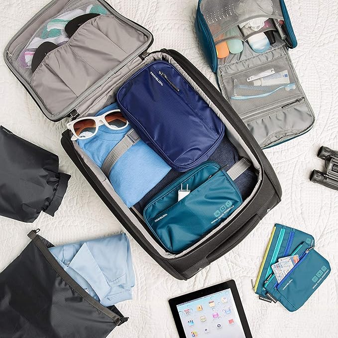 Travelon World Travel Essentials Tech Organizer - Image 2