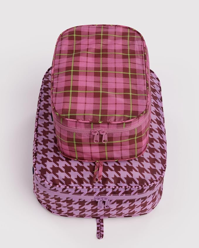 BAGGU Packing Cube Set - Check Mix - Image 2