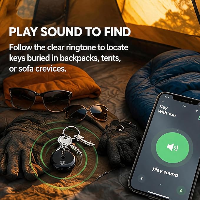 GPS Tracker for Vehicles【Apple MFi Certified】 Real-Time Tracking, No Monthly Fee/No SIM Card，Works with iOS Find My | Mini Hidden Magnetic GPS Locator, IP68 Waterproof, Reliable Performance (Black) - Image 6