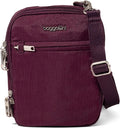 Baggallini Securtex® Anti-theft Mini Everything Crossbody Bag, 6.3"x8.25" Rfid, Locking Zippers & Cut-resistant Strap by baggallini