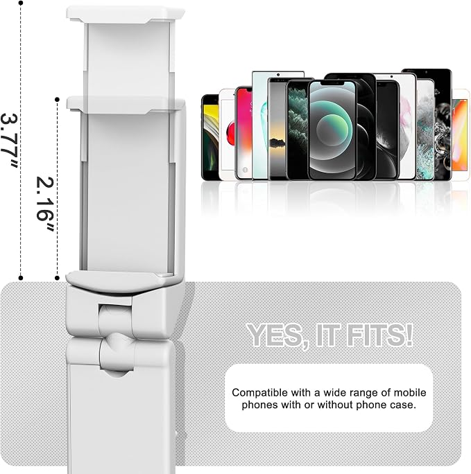 Perilogics Airplane Phone Holder Mount Universal in Flight Hands Free Viewing with Multi-Directional Dual 360 Degree Rotation. The Go-to Choice for Frequent Flyers and Travelers’ Favorite. - Image 9
