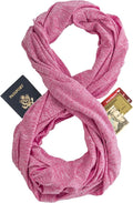 Zero Grid Infinity Travel Scarf Loop with Hidden Zipper Pockets for Passport, Phone, Cash, Cards by ZeroGrid