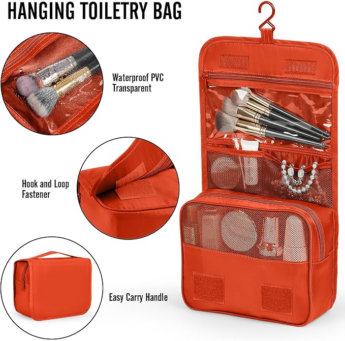 Veken 8 Set Packing Cubes for Travel Essentials, Suitcase Organizer Bags in 4 Sizes, Carry-On Luggage Accessories with Laundry Bag, Airplane Must Have with 99-Count Mesh Holes - Image 3