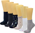 Dr. Motion Compression Quarter Socks For Women With Enhanced Cushion And Breathable Arch Support 6 Pairs by Dr.+Motion