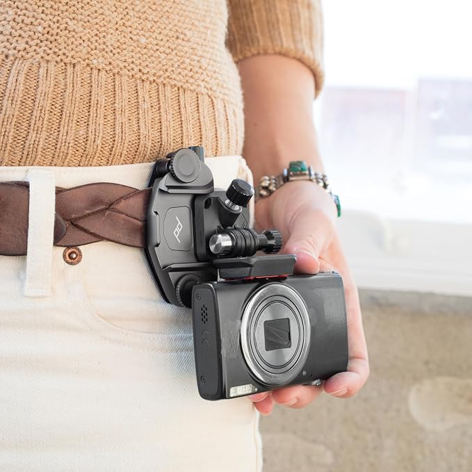 Peak Design POV Kit V2, Action Camera Mount, Low Profile and Quick Connecting, Mounts Action Cameras to Backpacks, Belts and Straps, Adjustable and Secure, Requires Capture Camera Clip - Image 5