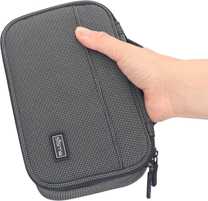 Travel Electronics Organizer Small Carrying Case for Cables Phone Chargers USB Plugs Power Cords Earbuds Adapter Tech Accessories Pouch -Special Edition - Image 5