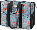 TOPDesign Utility Water Resistant Tote Bag with 13 Pockets, Top Zipper Closure & Thick Bottom Support, for Working Women by TOPDesign
