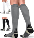 FuelMeFoot 3 Pack Copper Compression Socks - Compression Socks Women & Men Circulation - Best for Medical,Running,Athletic by FuelMeFoot