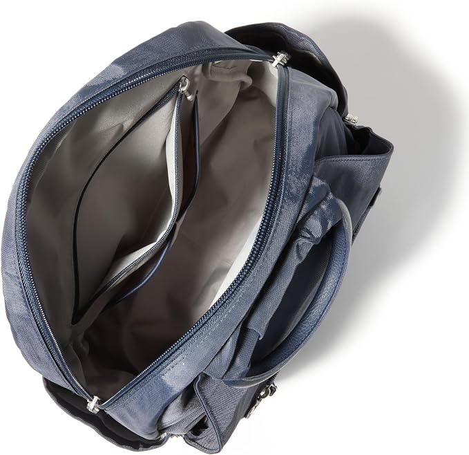 Baggallini All Day Backpack with RFID Phone Wristlet - Lightweight Travel Backpack for Women - Image 10