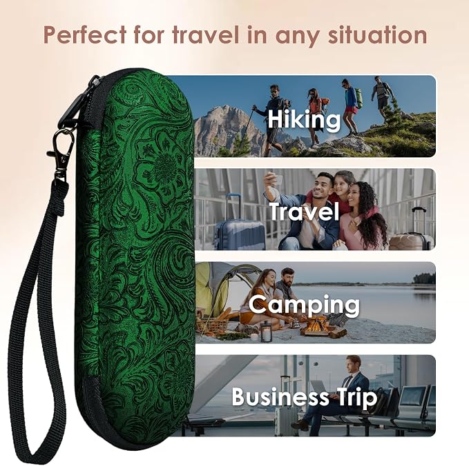 Electric Toothbrush Travel Case, compatible with Oral-B/Oral-B Pro 1000, 1500, 5000, 7000, 7500, 6000, 9600; Philips Sonicare 4100, 5100, 1100, 6100, 5300; Oral-B iO electric toothbrush - Image 7