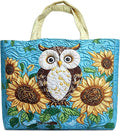 Women's Quilted Tote Bag – Lightweight Large Capacity Foldable for Travel | 20.87" L x 15.75" H by Unknown