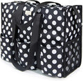 TOPDesign Utility Water Resistant Tote Bag with 13 Pockets, Top Zipper Closure & Thick Bottom Support, for Working Women by TOPDesign