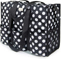TOPDesign Utility Water Resistant Tote Bag with 13 Pockets, Top Zipper Closure & Thick Bottom Support, for Working Women by TOPDesign